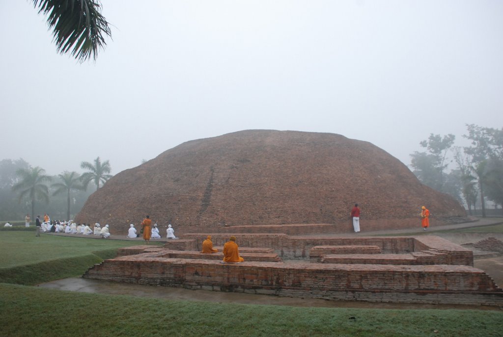 Makutabandhana, the cremation-site of Gautama Buddha's body by Art_msw