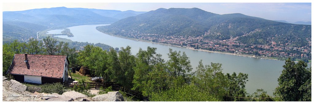 Panorama Of Visegrad , Hungary (c) Sergey Barkans by DiscoverySB 