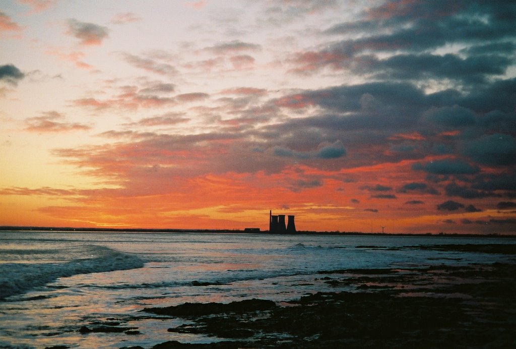 Sunset above the Pegwell bay 2003 by Pantak