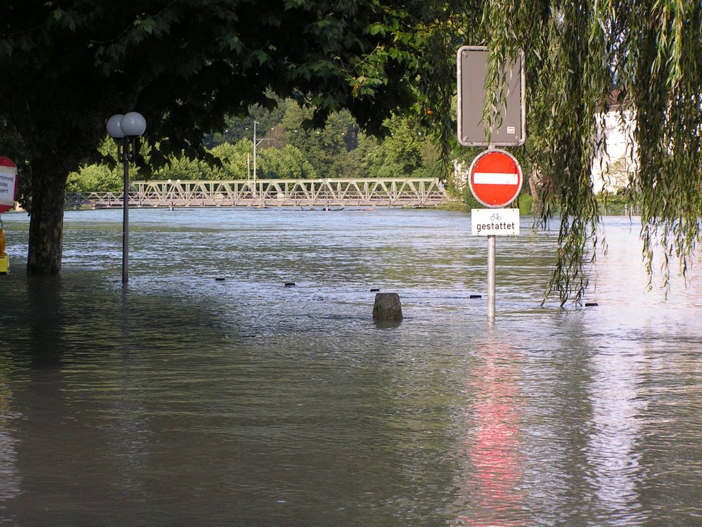 Interlaken Unterseen Summer 2005 Floods by Peter Mathias Grunde…