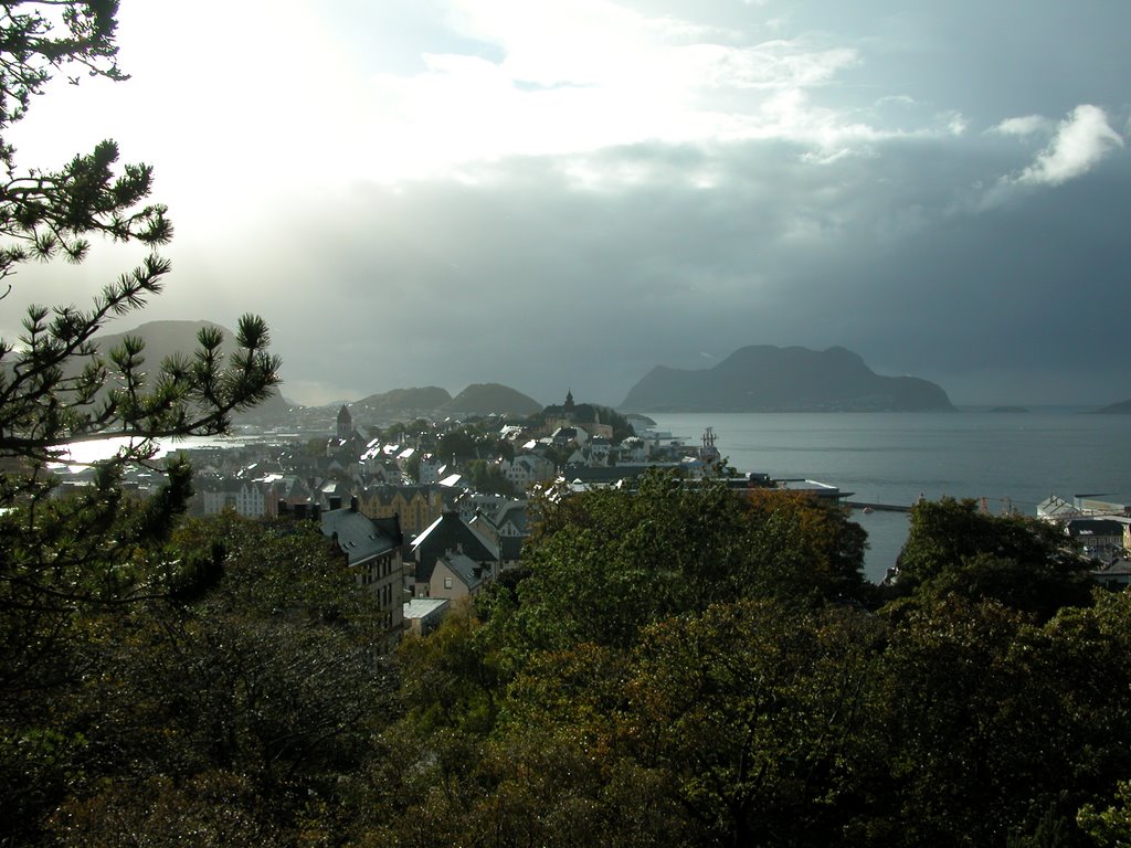 View on Ålesund after Rain by The Revealers