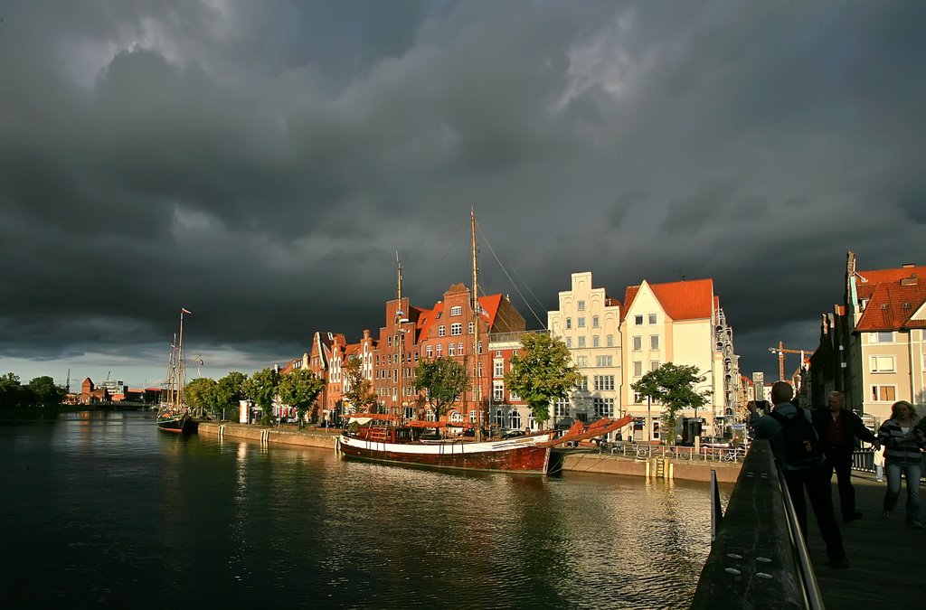 Luebeck Untertrave by Uwe Carstens