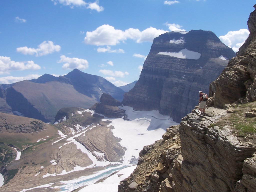 Grinnell Glacier from Packer's Roost by Chris Balboni