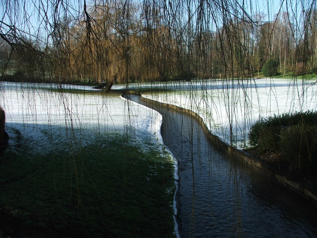 Leeds Castle winter scene* by Graham Willetts