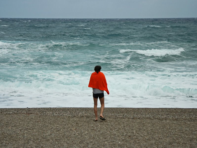 Versus (Argentiera, mare) by Enrico Albanesi