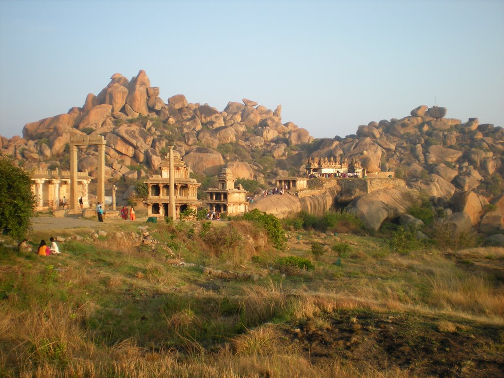 Chitradurga Fort Temple by G.K. Nair