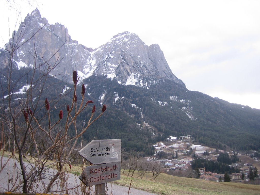 Dolomiten - Schlern und Santnerspitze - 01.03.2008 by padrei