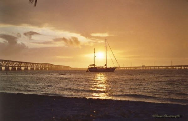 Bahia Honda sunset by D.Chartray