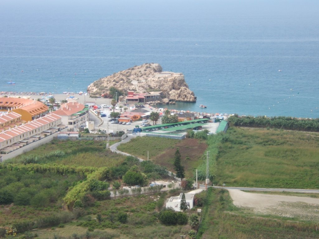 VISTAS DESDE EL CASTILLO DE SALOBREÑA by JFUEN