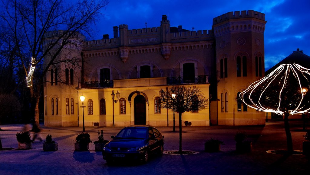 Officers casino at evening - Felvidék, Komárom DSC_3047-1 by A. Zoltán Sárdi (pho…