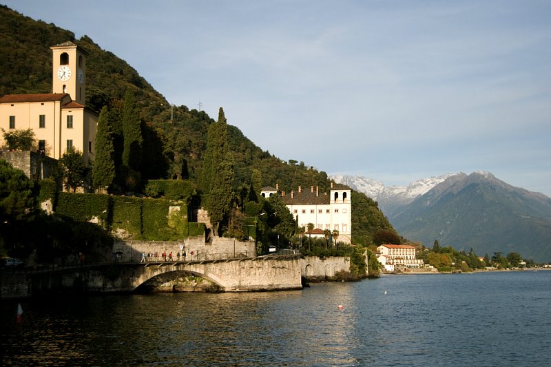 Lago di Como, Gravedonna, Palazzo di Gallio by axel förster