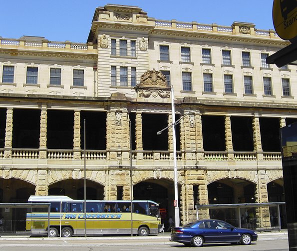 Sydney's Central Station on Eddy Avenue by Peter Ko