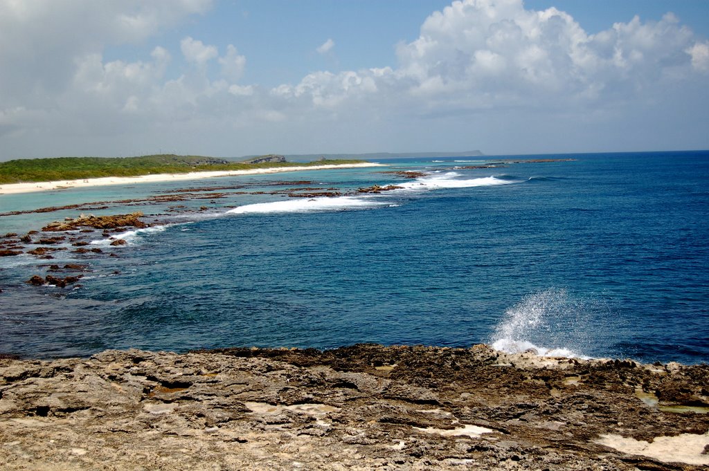 Guadeloupe Pointe des Chateaux by Claude Roussel-Dupré