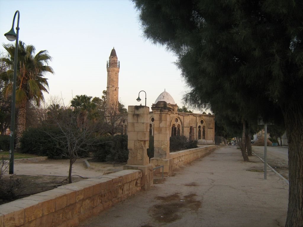 A mosque is in old town by RamkoSK