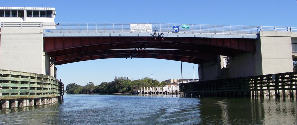 State Road 3 bridge, looking east by uraground