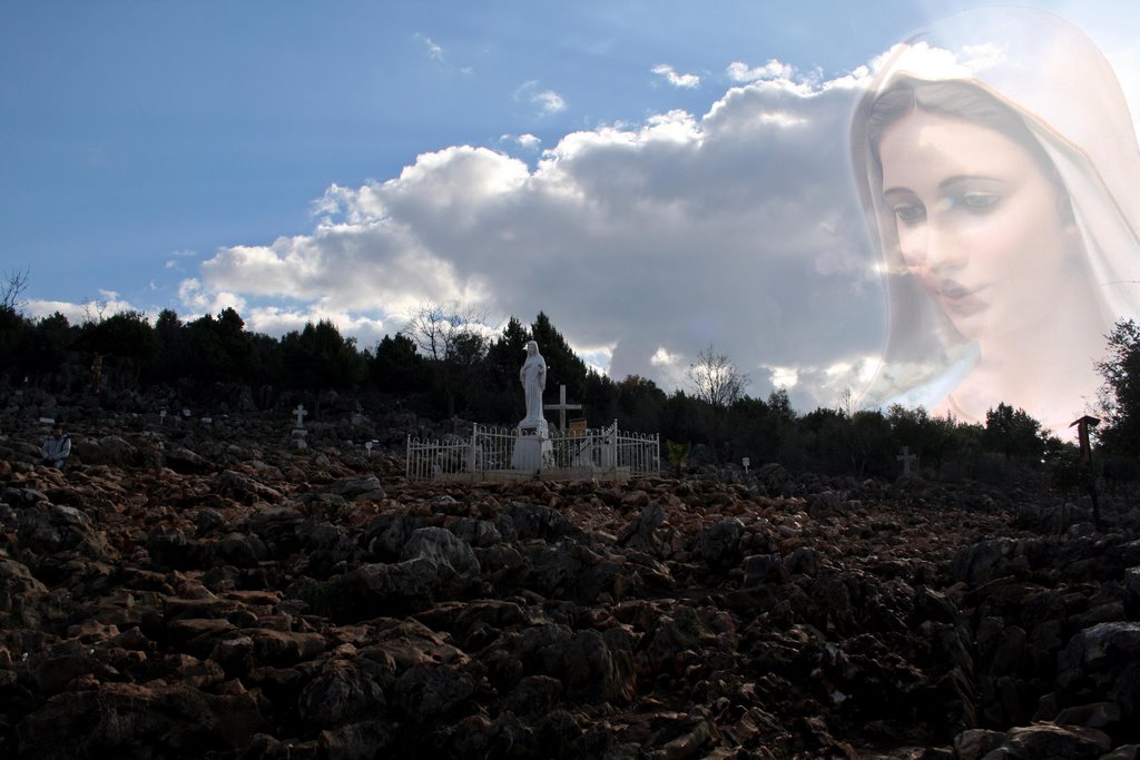 Medjugorje, Gospa, Podbrdo, colle delle apparizioni - Simone Berra by simone.berra