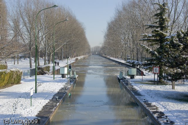 Canal de Chelles - Ecluse by L_M_D