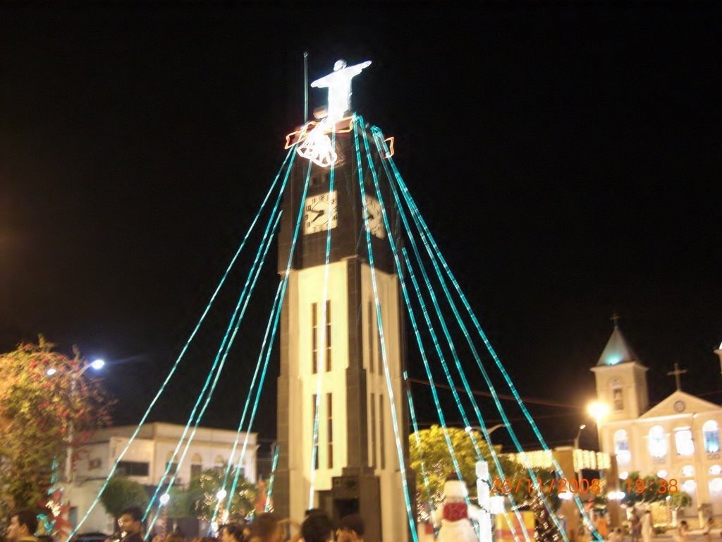 TORRE DA HORA/CRISTO REDENTOR - PRAÇA MONS. JOÃO LUÍS by MACÍLIO GOMES