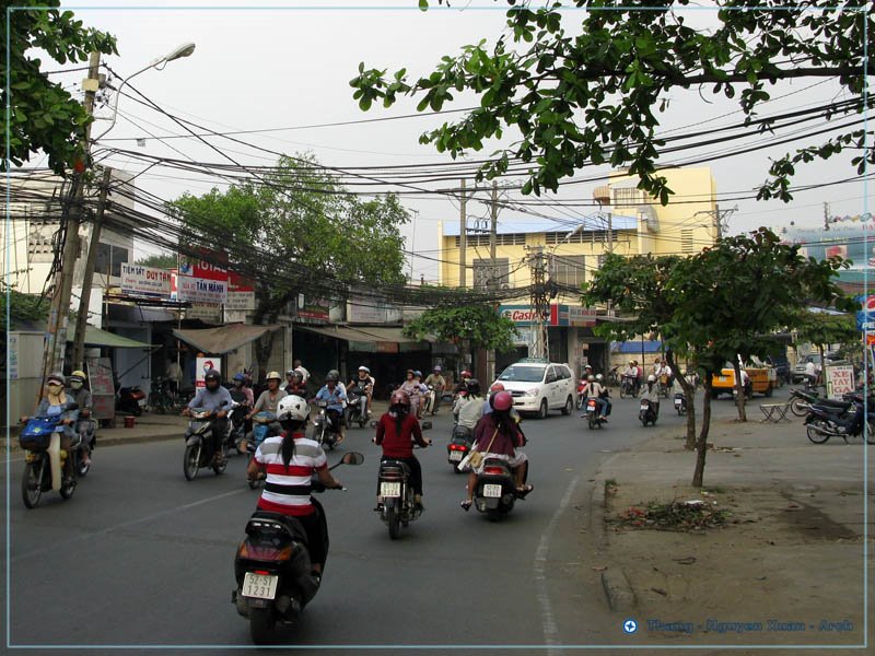 Đường - Nơ Trang Long - Street by Thắng Nguyên Xuân