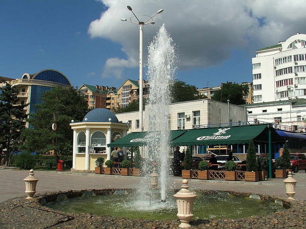 Fountain on Beregovaya street by Vadim Anokhin