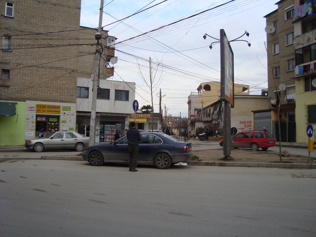 Rexhep & his BMW, Janar 2009 by goldenboy883