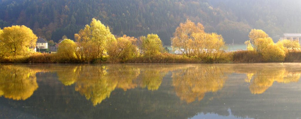 Morning at the river by Daniel Balázs Harcz