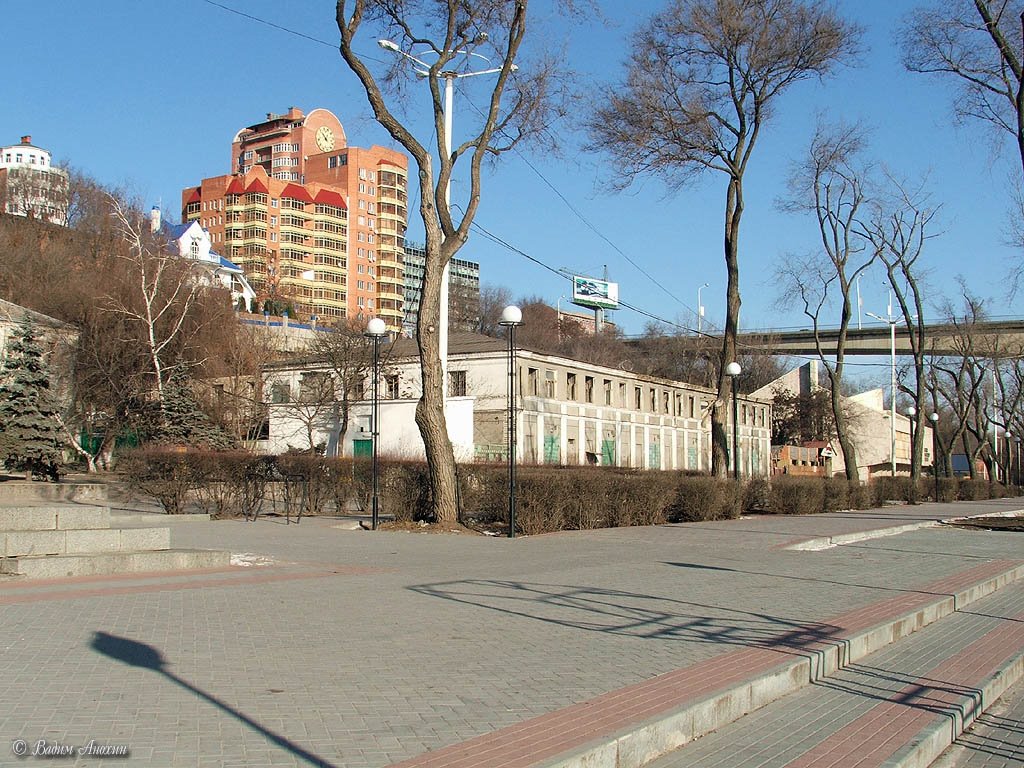 Old building of storehouse by Vadim Anokhin