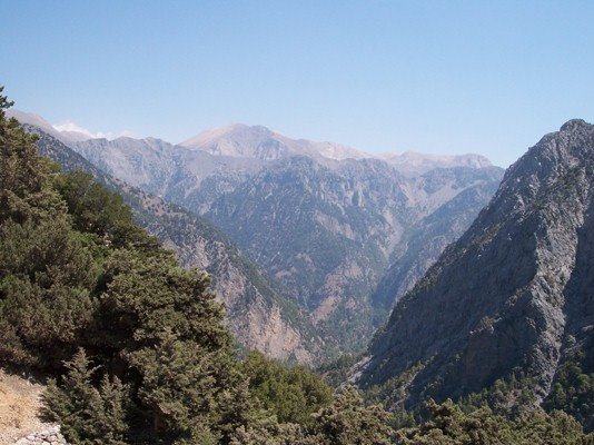 Samaria Gorge. by A Davies