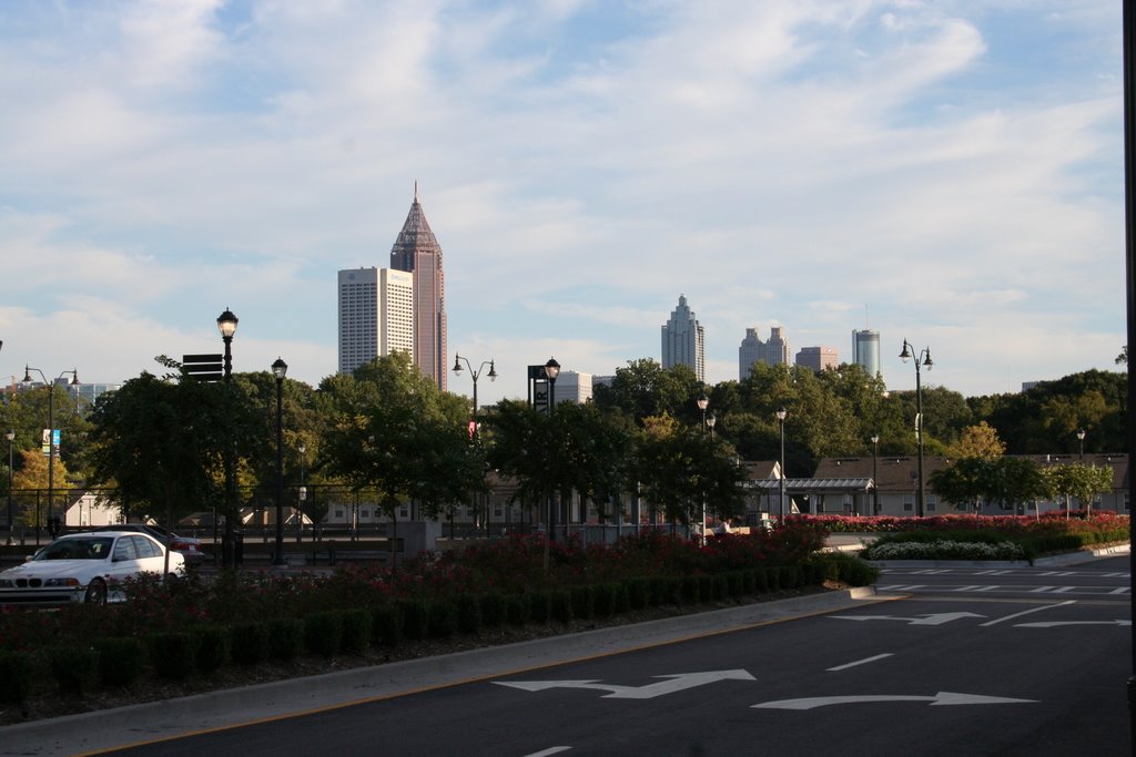 Downtown from Atlantic Station -- September 2006 by DrDaveDC