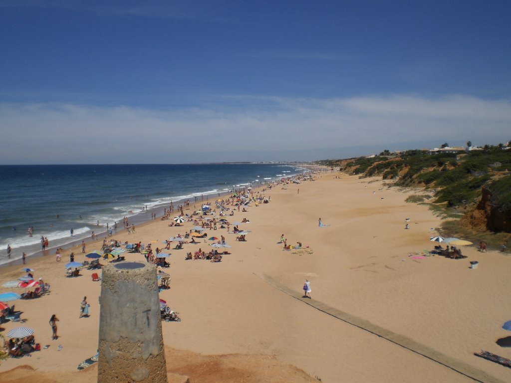 Playa Barossa von Roche her gesehen by ihoffmann