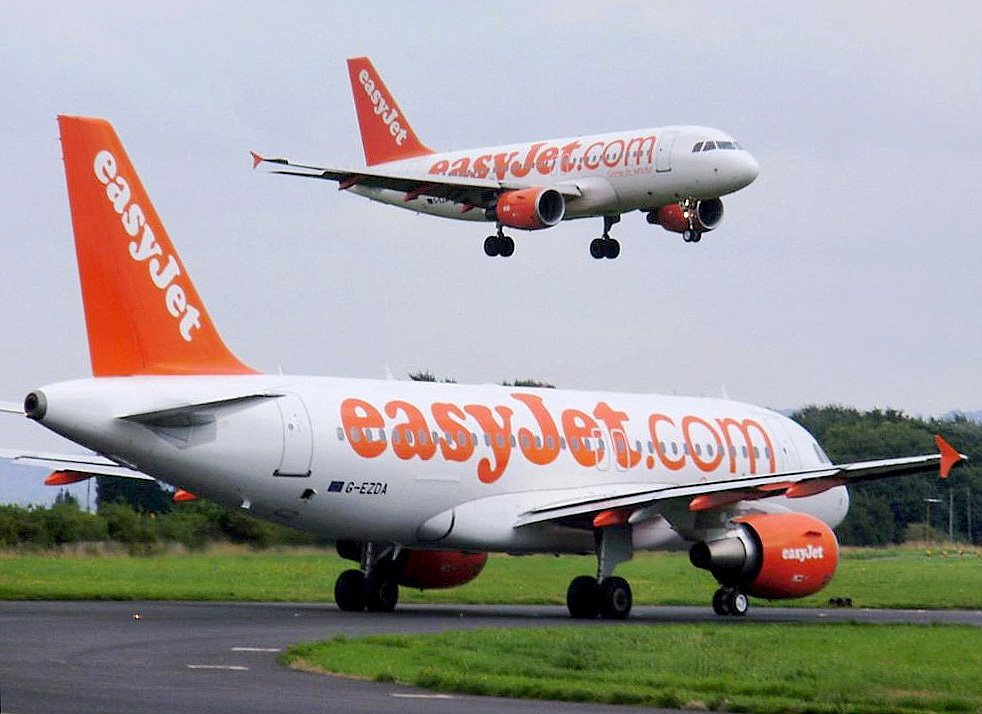 Easyjet A319's by Chris Hall