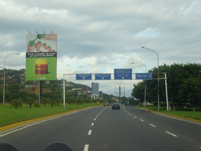 Entrada al aeropuerto by varias personas