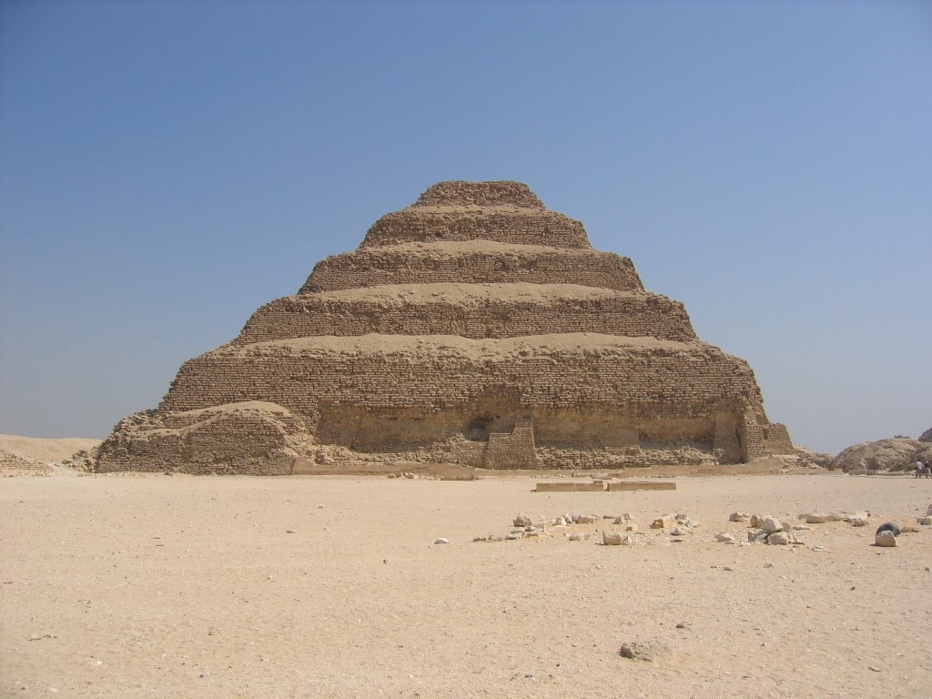 The Step Pyramid, Saqqara by BlueMenagerie