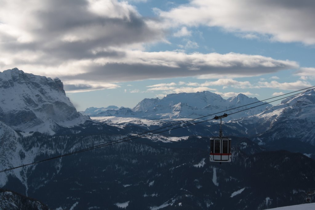 Blick vom Kronplatz auf die Marmolada by fatzke