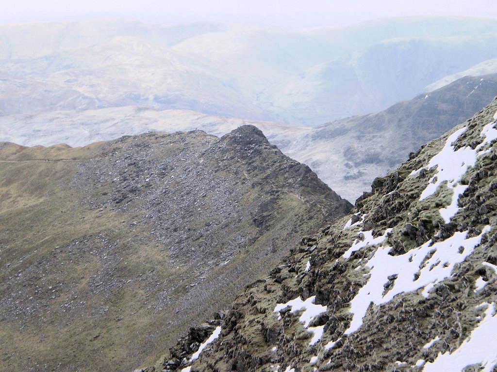 Striding Edge from Helvelynn Summit by Sean Tither