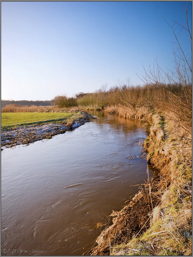 Brown river Dommel, Dommeldalroute, Waalre by Green Knee