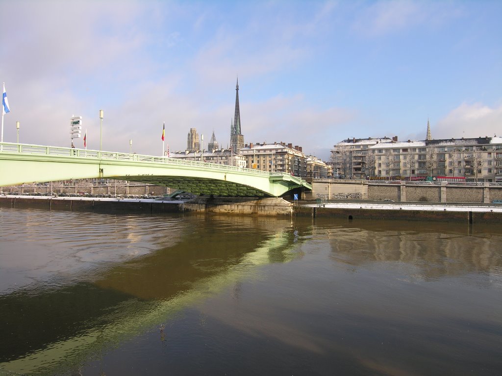 Rouen .Pont Pierre Corneille by Pierre Coquil