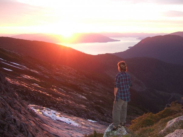 Sunset on Mt. Bessie by Adam Washebek