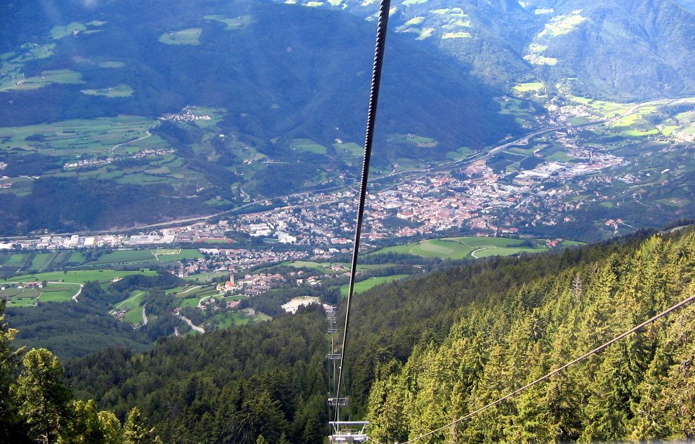 Bressanone dalla funivia del Plose by seiaprile