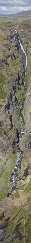 Glymur Waterfall Iceland Hvalefjord by kpsphoto