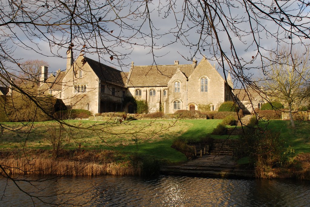 Great Chalfield in the Winter Sun by TigerEllis