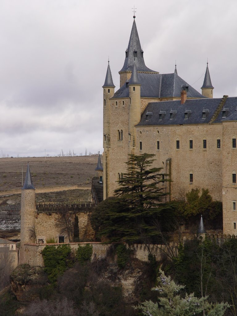 Alcazar de Segovia (detalle) by Carlos de Luna Bejar