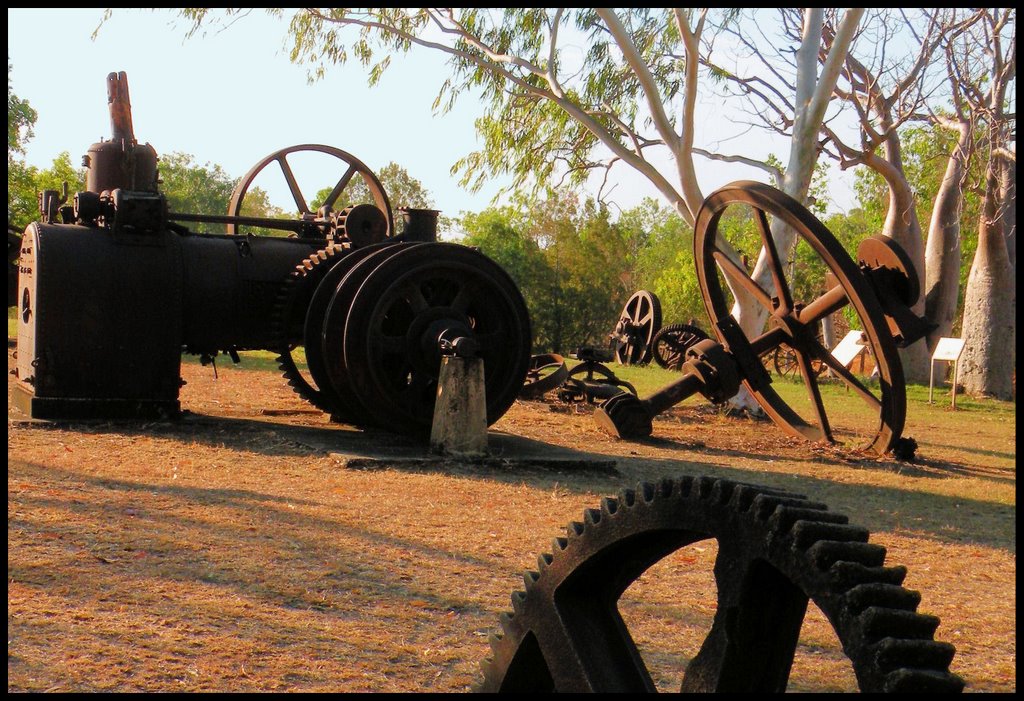 Old gold mine park...© by leo1383 by leo1383