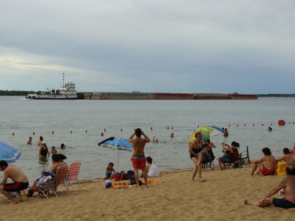 Playas Ituzaingó en el Río Paraná (Daniel Palud) by Daniel Palud