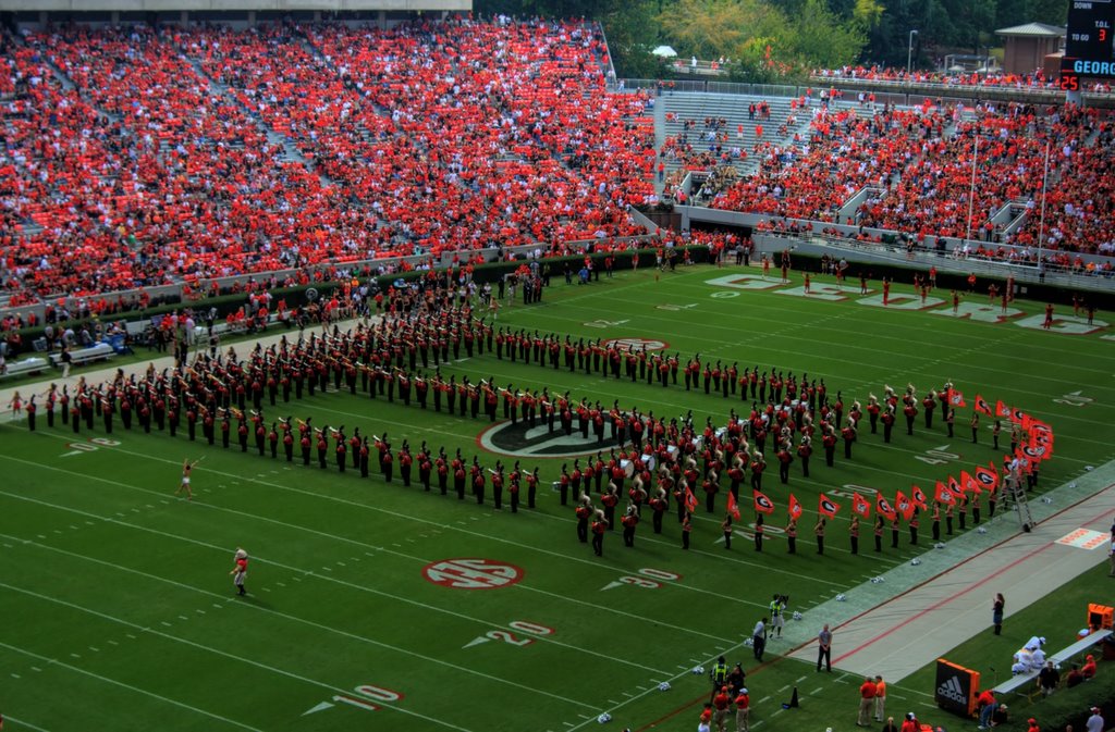 UGA Sanford Stadium by viatorci