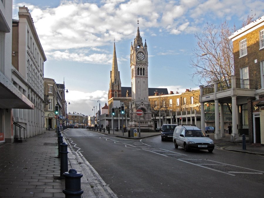 Gravesend clocktower by pockets