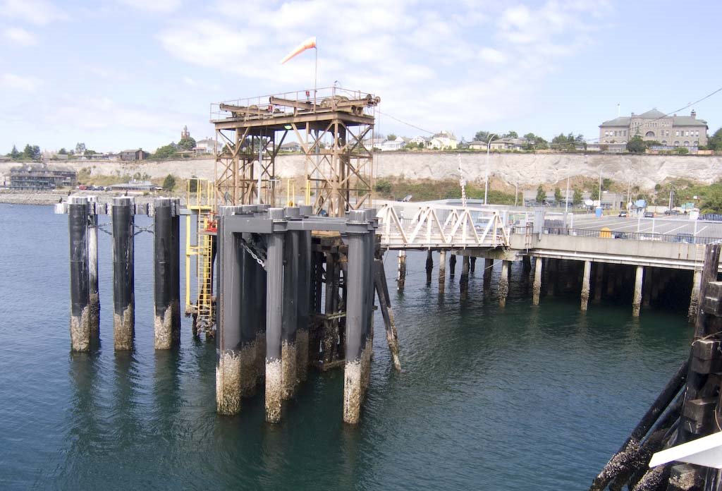 The ferry dock, 2008.08.03 by Chris Earle