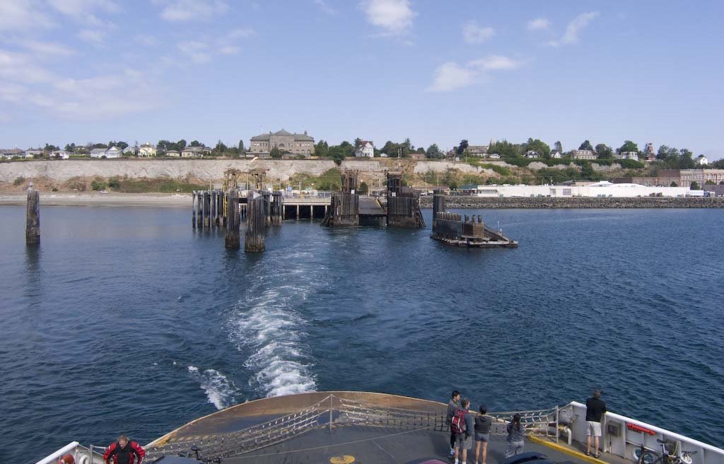 The ferry dock, 2008.08.03 by Chris Earle