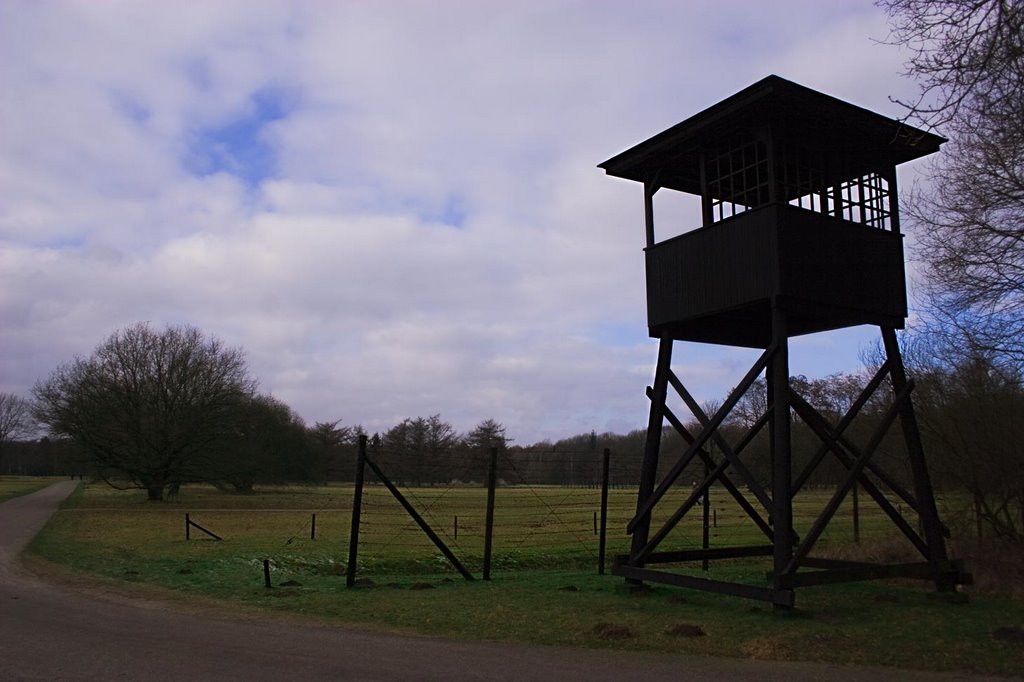 Watchtower at Camp Westenbork by Erik van den Ham