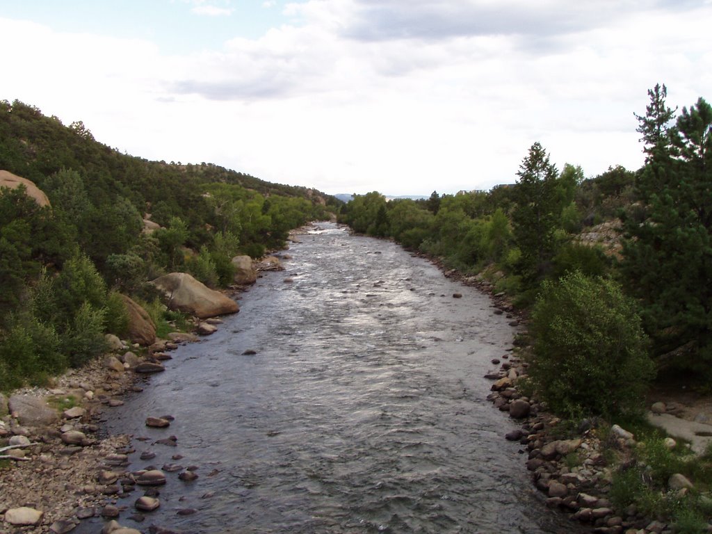 Arkansas River in Buena Vista by murlough23